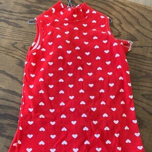 Hartstrings Valentine/heart pattern girls outfit